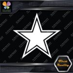 Compatible Dallas Cowboys Star Football Logo Sport Team Decals Stickers Vinyl