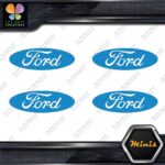 Compatible Ford Oval No Outline Wheels Caps 4 MINI SIZE Decals Stickers Vinyl - Image 11