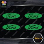 Compatible Ford Oval No Outline Wheels Caps 4 MINI SIZE Decals Stickers Vinyl - Image 14