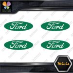 Compatible Ford Oval No Outline Wheels Caps 4 MINI SIZE Decals Stickers Vinyl - Image 15