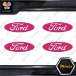 Compatible Ford Oval No Outline Wheels Caps 4 MINI SIZE Decals Stickers Vinyl - Image 20