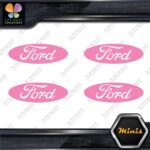 Compatible Ford Oval No Outline Wheels Caps 4 MINI SIZE Decals Stickers Vinyl - Image 21