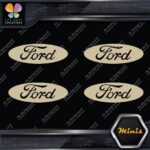 Compatible Ford Oval No Outline Wheels Caps 4 MINI SIZE Decals Stickers Vinyl - Image 23