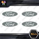 Compatible Ford Oval No Outline Wheels Caps 4 MINI SIZE Decals Stickers Vinyl - Image 5