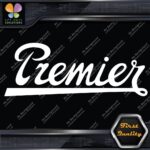 Compatible Premier Drums Vintage Logo Music Instruments Vinyl Decals Stickers - Image 4