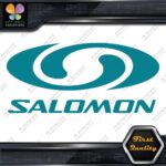 Compatible Salomon Sports Skis Snowboards Logo Over Name Decals Stickers Vinyl - Image 13