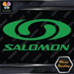 Compatible Salomon Sports Skis Snowboards Logo Over Name Decals Stickers Vinyl - Image 14