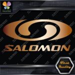 Compatible Salomon Sports Skis Snowboards Logo Over Name Decals Stickers Vinyl - Image 19