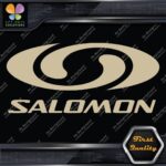 Compatible Salomon Sports Skis Snowboards Logo Over Name Decals Stickers Vinyl - Image 23