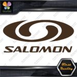 Compatible Salomon Sports Skis Snowboards Logo Over Name Decals Stickers Vinyl - Image 24