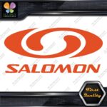Compatible Salomon Sports Skis Snowboards Logo Over Name Decals Stickers Vinyl - Image 7
