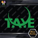 Compatible Taye Drums Vintage Moon Musical Instruments Vinyl Decals Stickers - Image 14