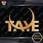 Compatible Taye Drums Vintage Moon Musical Instruments Vinyl Decals Stickers - Image 17