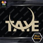 Compatible Taye Drums Vintage Moon Musical Instruments Vinyl Decals Stickers - Image 23