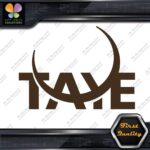 Compatible Taye Drums Vintage Moon Musical Instruments Vinyl Decals Stickers - Image 24
