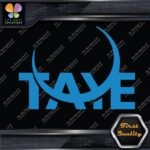 Compatible Taye Drums Vintage Moon Musical Instruments Vinyl Decals Stickers - Image 10