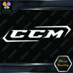 Compatible with CCM Modern In Brackets Sports Equipment Vinyl Decals Stickers