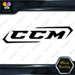 Compatible with CCM Modern In Brackets Sports Equipment Vinyl Decals Stickers - Image 3
