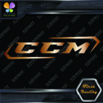 Compatible with CCM Modern In Brackets Sports Equipment Vinyl Decals Stickers - Image 9