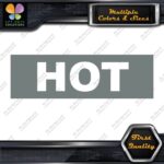 Hot Water Pipes Plumbing Plumbers Rectangle Decals Stickers Vinyl - Image 5