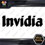 Invidia Exhaust Name Only System Racing Tuning JDM Cars Vinyl Decals Stickers - Image 4