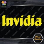 Invidia Exhaust Name Only System Racing Tuning JDM Cars Vinyl Decals Stickers - Image 6