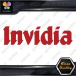 Invidia Exhaust Name Only System Racing Tuning JDM Cars Vinyl Decals Stickers - Image 9