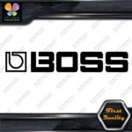 Compatible Boss Pedal Guitar Effects Amp Logo Name Music Vinyl Decals Stickers