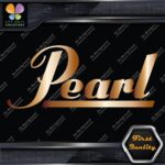 Compatible Pearl Drums Snares Name Marching Band Music Vinyl Decals Stickers - Image 19