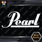 Compatible Pearl Drums Snares Name Marching Band Music Vinyl Decals Stickers - Image 3