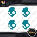 Compatible Skullcandy Head Only Audio Pack of 4 MINI SIZE Decals Stickers Vinyl - Image 13