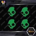 Compatible Skullcandy Head Only Audio Pack of 4 MINI SIZE Decals Stickers Vinyl - Image 14
