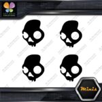 Compatible Skullcandy Head Only Audio Pack of 4 MINI SIZE Decals Stickers Vinyl