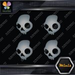 Compatible Skullcandy Head Only Audio Pack of 4 MINI SIZE Decals Stickers Vinyl - Image 18