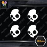 Compatible Skullcandy Head Only Audio Pack of 4 MINI SIZE Decals Stickers Vinyl - Image 3