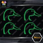 Duck Head Hunting Hunter Sports Animal Pack of 4 MINI SIZE Decals Stickers Vinyl - Image 14