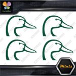 Duck Head Hunting Hunter Sports Animal Pack of 4 MINI SIZE Decals Stickers Vinyl - Image 16