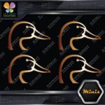 Duck Head Hunting Hunter Sports Animal Pack of 4 MINI SIZE Decals Stickers Vinyl - Image 19