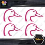 Duck Head Hunting Hunter Sports Animal Pack of 4 MINI SIZE Decals Stickers Vinyl - Image 20