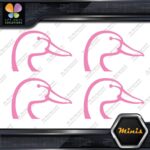Duck Head Hunting Hunter Sports Animal Pack of 4 MINI SIZE Decals Stickers Vinyl - Image 21