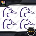 Duck Head Hunting Hunter Sports Animal Pack of 4 MINI SIZE Decals Stickers Vinyl - Image 22