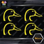 Duck Head Hunting Hunter Sports Animal Pack of 4 MINI SIZE Decals Stickers Vinyl - Image 5