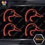 Duck Head Hunting Hunter Sports Animal Pack of 4 MINI SIZE Decals Stickers Vinyl - Image 7