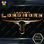 Compatible Laramie Longhorn Texas Horns Trucks Bull Logo Vinyl Decals Stickers - Image 12