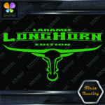 Compatible Laramie Longhorn Texas Horns Trucks Bull Logo Vinyl Decals Stickers - Image 19