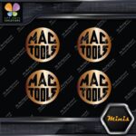 Compatible Mac Tools Full Circle Logo Pack of 4 MINI SIZE Decals Stickers Vinyl - Image 19