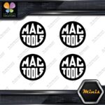 Compatible Mac Tools Full Circle Logo Pack of 4 MINI SIZE Decals Stickers Vinyl - Image 3