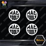Compatible Mac Tools Full Circle Logo Pack of 4 MINI SIZE Decals Stickers Vinyl - Image 4