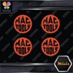Compatible Mac Tools Full Circle Logo Pack of 4 MINI SIZE Decals Stickers Vinyl - Image 8