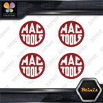 Compatible Mac Tools Full Circle Logo Pack of 4 MINI SIZE Decals Stickers Vinyl - Image 9